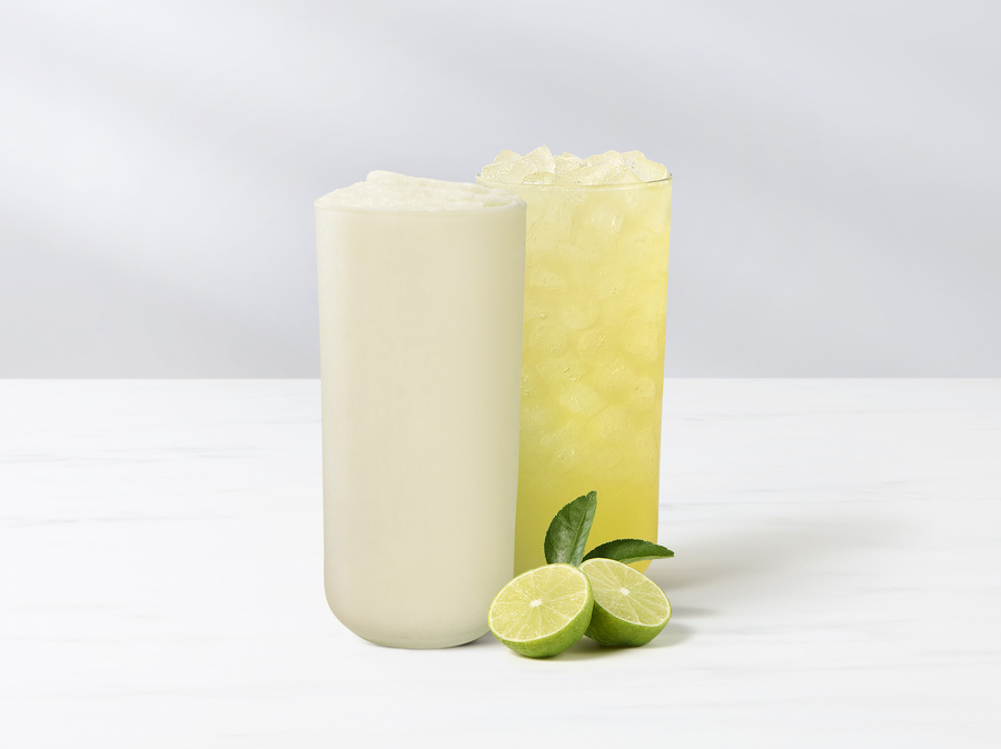 When and where are the Key Lime flavored beverages available? ChickfilA